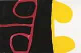 Untitled by Paddy Bedford, 2004, gouache on crescent board, sold Mar 2015
