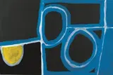 Untitled by Paddy Bedford, 2003, gouache on crescent board, sold Mar 2015