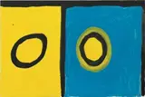 Untitled by Paddy Bedford, 2003, gouache on crescent board, sold Mar 2015