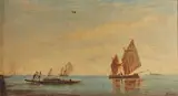 Au large de Venise by Félix Ziem, Toile, sold May 2022