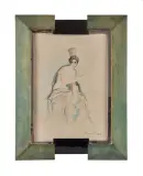 & Rose ADLER (1890-1959) Francis PICABIA (1879-1953) Espagnole à la mantille by Francis Picabia, Crayon et aquarelle, sold Mar 2022