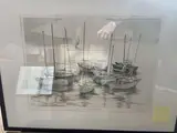 Belle Île en Mer by Jean Feugereux, Lithographie, justifiée, sold Feb 2022
