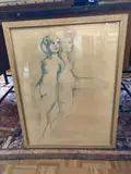Deux femmes by Léonor Fini, Lithographie, sold Jan 2022
