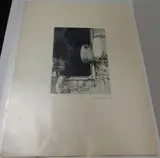 Jeune fille dans un intérieur by Leonardo Cremonini, 1968, Aquatinte, sold Jun 2019