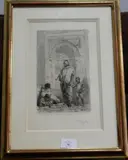 Famille marocaine by Mariano Fortuny y Madrazo, Eau forte et aquatinte, sold Jun 2019