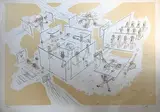 Les convaincus» (1976). (Cat. raisonnée n° 152, page 158) by Roberto Matta, Lithographie en couleur signée et numérotée, sold Jun 2019