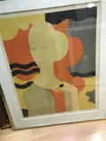 Femme en buste by André Minaux, Lithographie en couleur signée et numérotée, sold Jun 2019