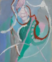 Composition by André Lanskoy, Gouache, sold Jun 2019