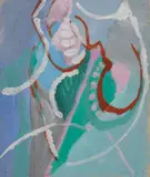 Composition by André Lanskoy, Gouache, sold Jun 2019