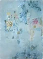 Composition by Camille Bryen, 1964, Aquarelle, sold Jun 2019