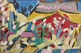 Le petit bazar by Serge Shart, Gouache, sold May 2019