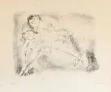 Deux femmes by Jules Pascin, Lithographie, sold May 2019