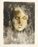 Le sommeil by Léonor Fini, Lithographie en couleur sur Japon nacré, sold May 2019
