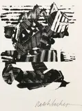 Composition abstraite by Arthur Aesbacher, Lithographie, sold May 2019
