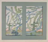 Fumées by Jean-Michel Folon, 1977, Lithographie, sold Jun 2024