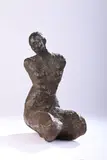 Femme à genoux by Hélène Jousse, 1993, Épreuve en bronze à patine brune nuancée, sold Jun 2024