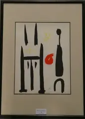 Le peintre by Thomas Gleb, Gouache sur papier, sold Jun 2021