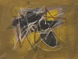 Sans titre by Bill Parker, 1983, Encre, aquarelle et crayolor sur papier, sold Mar 2023