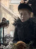 La modiste by Émile Friant, Pastel, sold Nov 2019