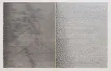 By Thomery n°66, 1978-1979 by Michaël Lechner, Lavis d’encre et crayon sur deux feuilles assemblées, sold Sep 2023