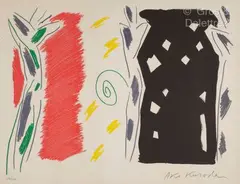 Sans titre by Aki Kuroda, Lithographie en couleurs, sold Sep 2023