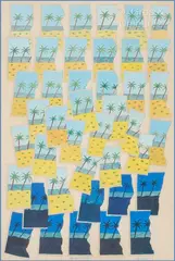 Rêves déchirés by René Bértholo, 1975, Crayon et gouache, sold Sep 2023