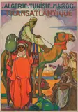 Sans titre by Jeanne Thil, Affiche «Algérie-Tunisie-Maroc par la Transatlantique», sold Jun 2023