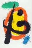 Exhibition Mural Paintings by Joan Miró, 1961, Lithographie, sold Jun 2022