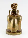 La Menina II (Opus 117) by Miguel Ortiz Berrocal, 1972, Bronze à patine dorée, sold Jun 2022