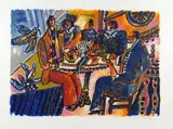 Hannouka by Théo Tobiasse, Lithographie, sold May 2022