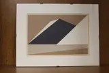 Composition géométrique by Terry Haass, Collage, sold Feb 2021