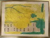 L'automne by André Brasilier, Lithographie numérotée, sold Jul 2025