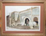 La by Maurice Romberg, Aquatinte, sold Jul 2025