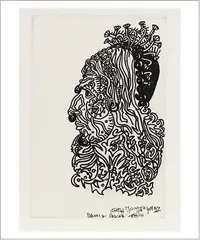 Calida by Robert Combas, Encre et crayon sur papier, sold Dec 2017