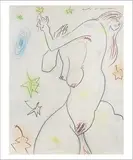 Nu by André Masson, Pastel et fusain sur papier, sold Dec 2017