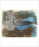 La maquereau by Georges Braque, 1944, Pastel sur papier, sold Dec 2017
