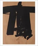 Sans titre, 1974 (Marfaing 113) by André Marfaing, Lithographie en noir sur fond chamois, sold Dec 2017