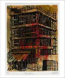 Chantier by Hervé Dirosa, 1999, Lithographie, sold Dec 2017
