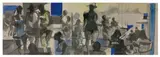 A la plage by Jacques Ceria Despierre, Aquarelle signée en bas à droite, sold Feb 2015