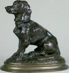 Ravageot by Emmanuel Frémiet, Epreuve en bronze à patine brun foncé nuancé, sold Feb 2015