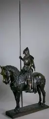 Le Duc d'Orléans by Emmanuel Frémiet, Epreuve en bronze à patine brun nuancé, sold Feb 2015