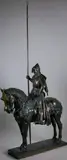 Le Duc d'Orléans by Emmanuel Frémiet, Epreuve en bronze à patine brun nuancé, sold Feb 2015