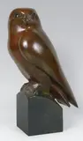 Elanion by François Galoyer, Epreuve en bronze à patine brun nuancé rouge, sold Nov 2014