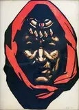 Portrait de berbère by Yvonne Kleiss-Herzig, Lithographie en couleur monogrammée en bas à droite, sold Oct 2014