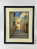 Ruelle aux fenêtres by Isidore Rosenstock, Aquarelle, sold Mar 2025