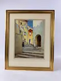 Ruelle ensoleillée by Isidore Rosenstock, Aquarelle, sold Mar 2025