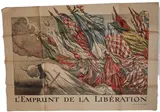 L'emprunt de la libération by Guerre 14-18 Abel Faivre, Affiche pour les emprunts nationaux Imp, sold Feb 2025