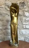 La nuit by Harald Sörensen-Ringi, Epreuve en bronze doré, sold Feb 2025