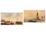 Südliche Küstenansichten by Giovanni Migliara, oil on canvas, offered Dec 2025
