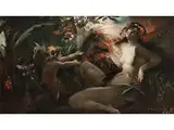 Untitled by Giulio Aristide Sartorio, oil on canvas, offered Jul 2018